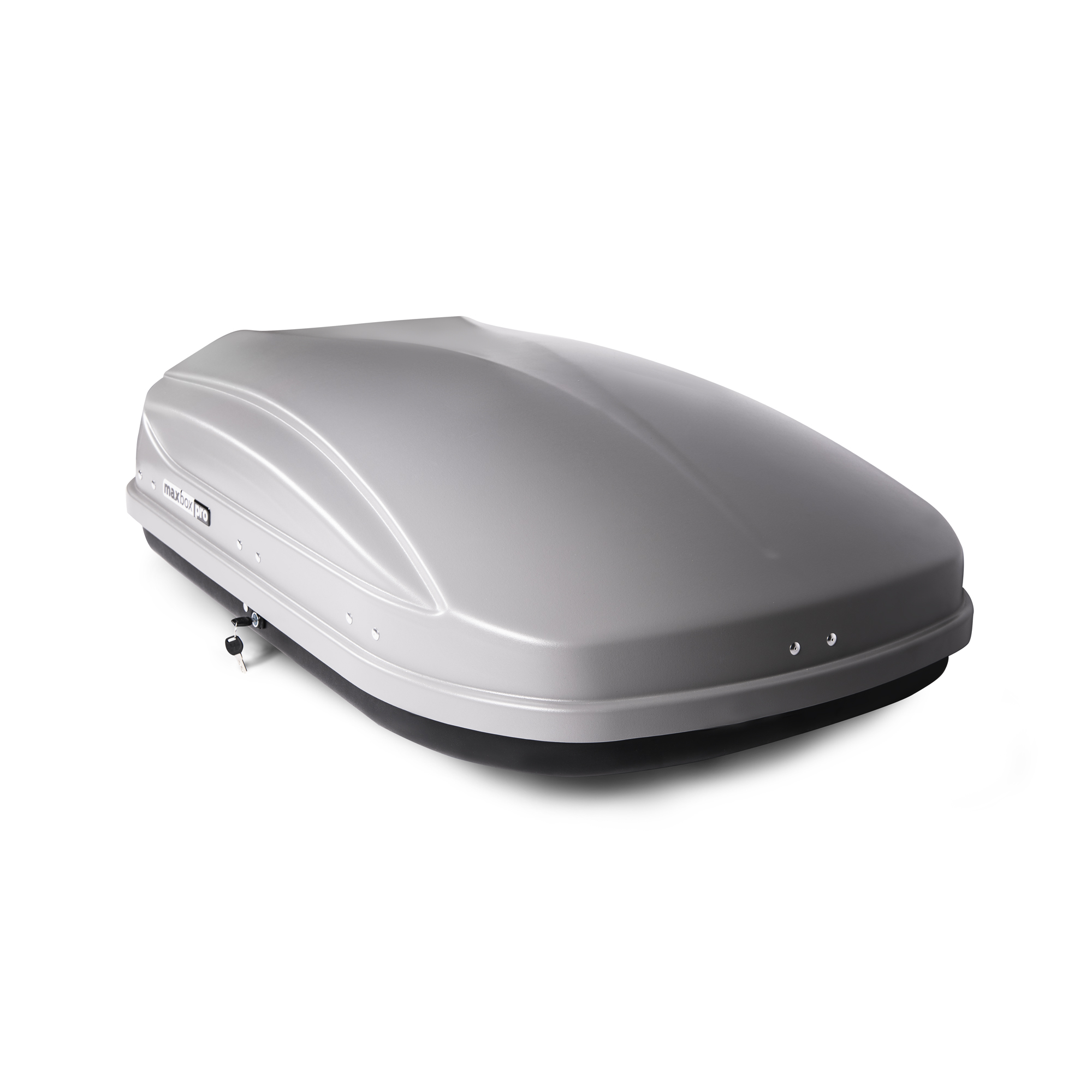 Автобокс на крышу MaxBox PRO / Maksima-List 430 silver matte (МаксБокс / Максима-Лист 430 серый матовый)