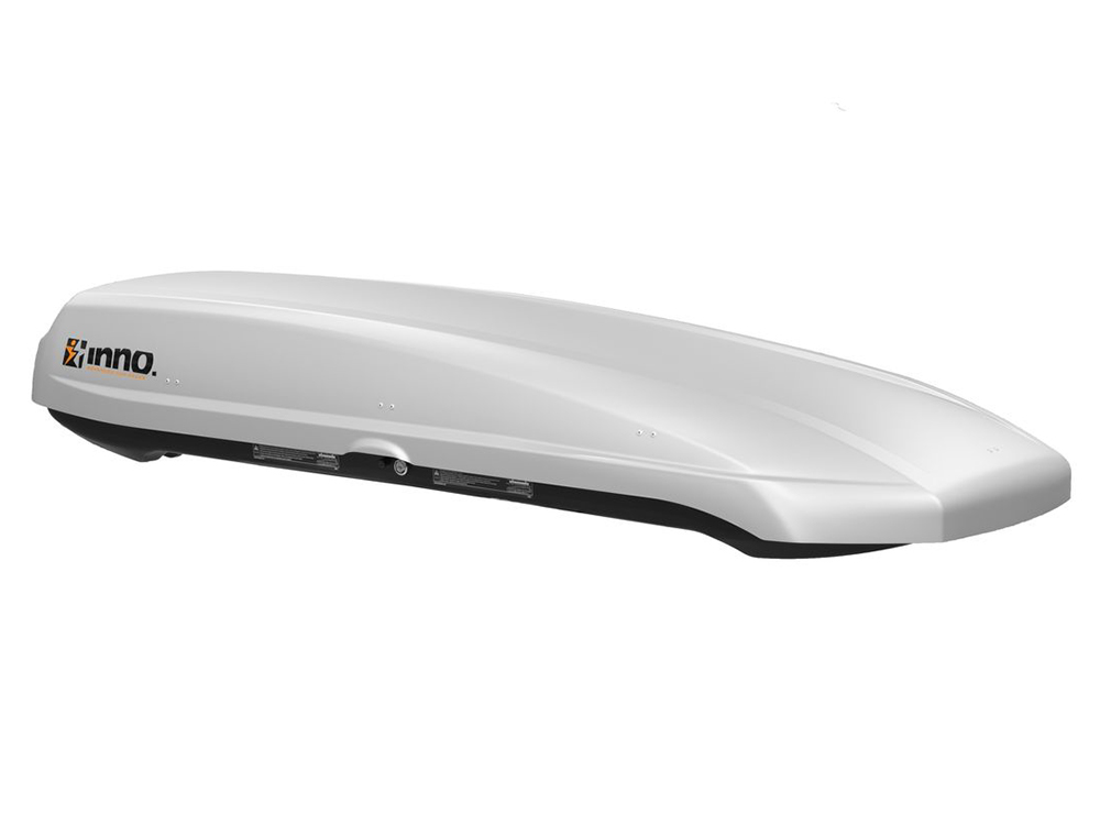 Автобокс на крышу Inno New Shadow 16 silver matte (Инно Нью Шадоу 16 серый матовый)