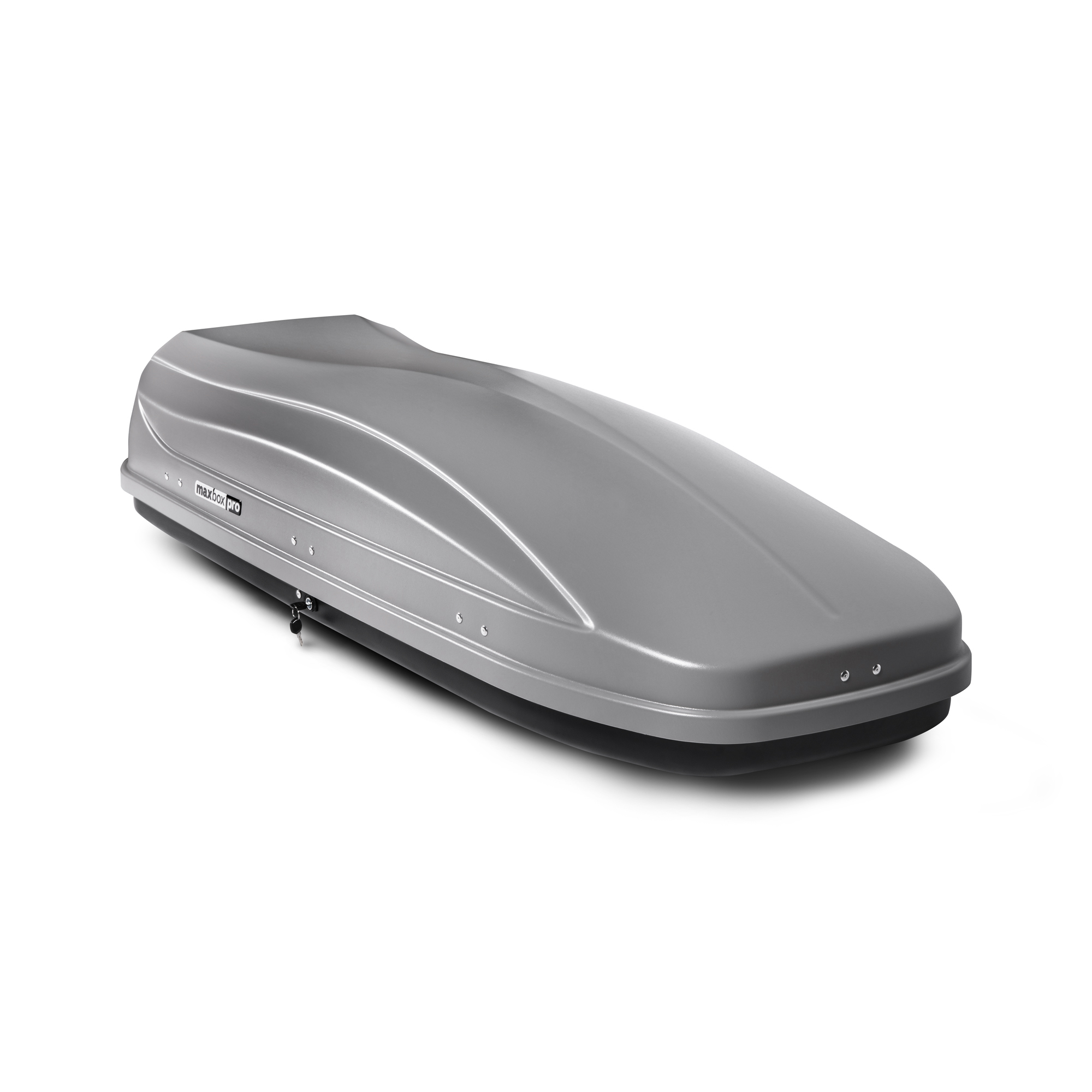 Автобокс на крышу MaxBox PRO / Maksima-List 520 silver matte (МаксБокс ПРО / Максима-Лист 520 серый матовый)