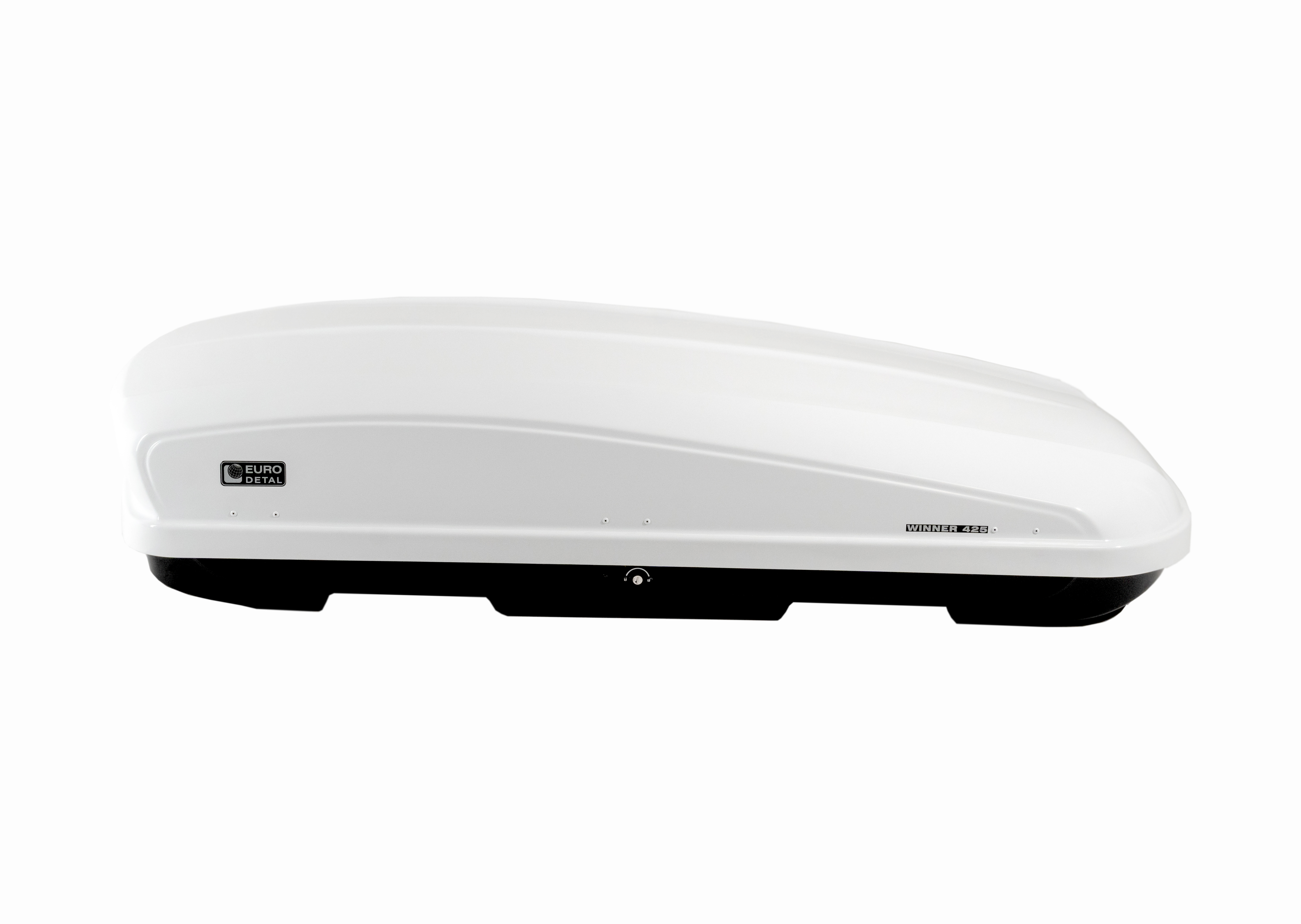 Автобокс на крышу Evrodetal Winner 425 white diamant (Евродеталь Виннер 425 белый диамант)