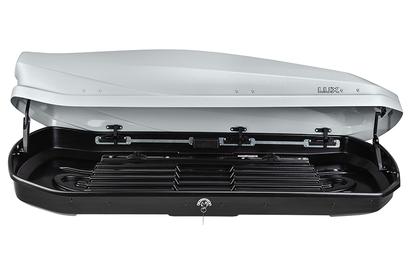 Автобокс на крышу LUX Irbis 175 silver matte (Люкс Ирбис 175 серый матовый)