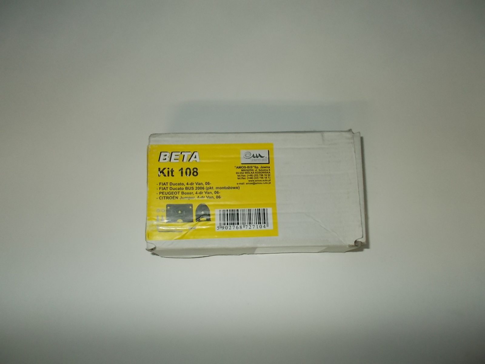 Адаптер Amos 108 на Fiat Ducato с 2006 г.