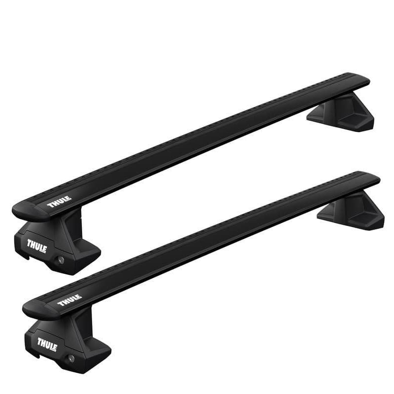 Багажник Thule WingBar Black Evo Clamp на крышу Kia Cerato 5-dr Hatchback 19-