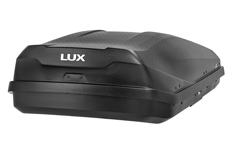 Автобокс на крышу LUX Irbis 175 black matte (Люкс Ирбис 175 чёрный матовый)
