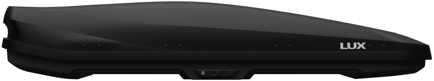 Автобокс на крышу LUX Irbis 206 black glossy (Люкс Ирбис 206 черный глянцевый)