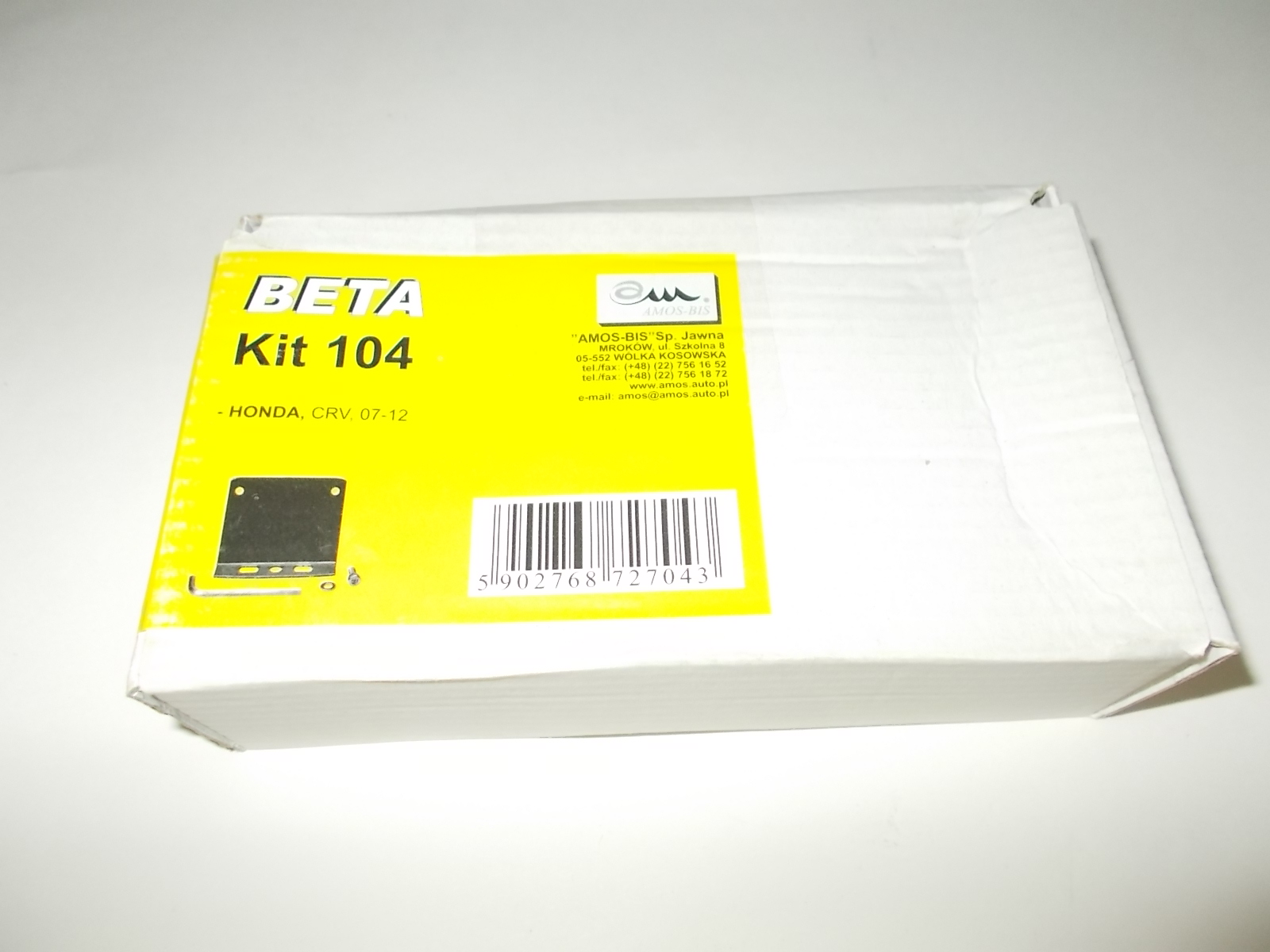 Адаптер Amos 104 на Honda CR-V 2007-2012 г.