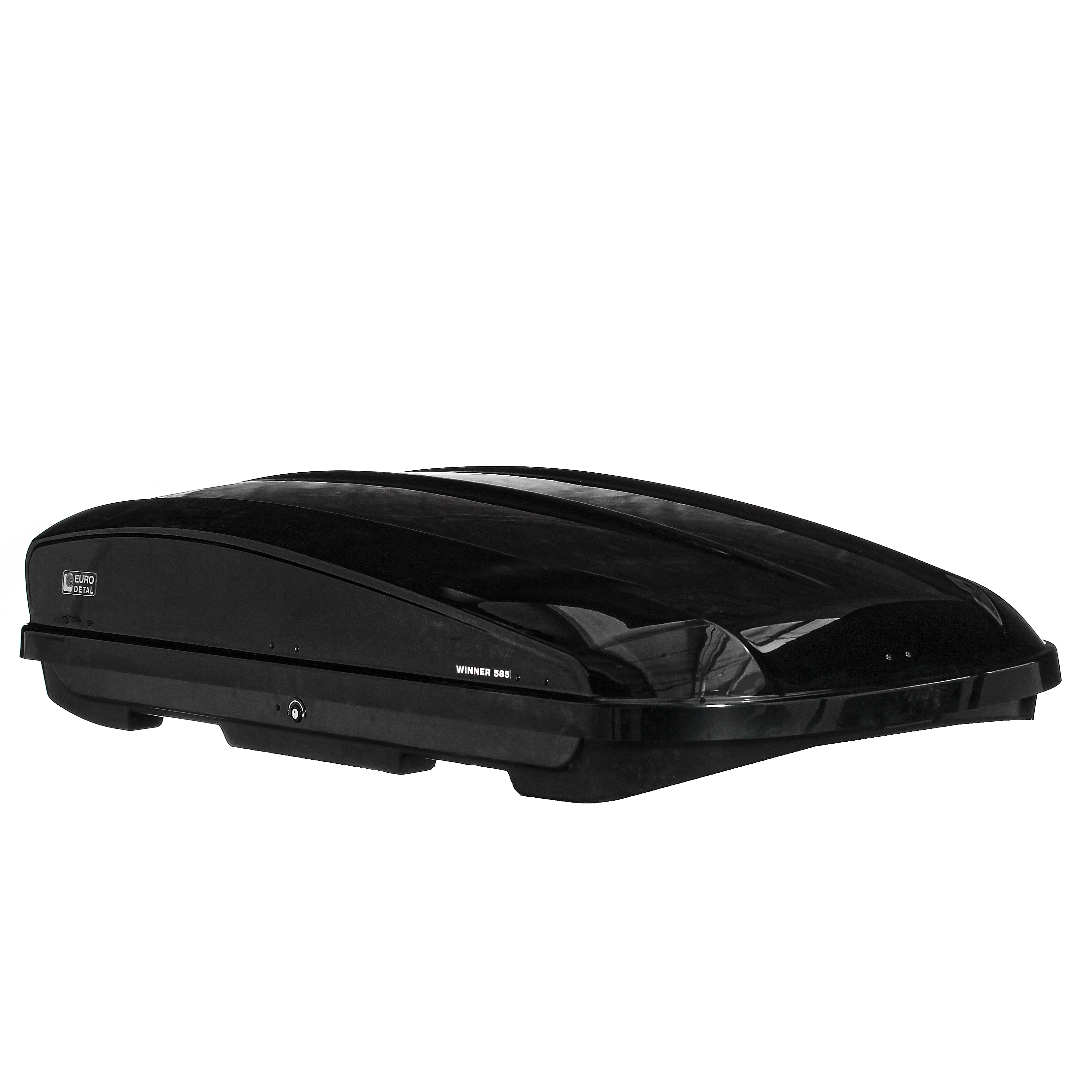 Автобокс на крышу Evrodetal Winner 585 black glossy (Евродеталь Виннер 585 чёрный глянцевый)