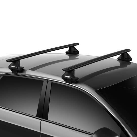 Багажник Thule WingBar Black Evo Clamp на крышу Kia Cerato 5-dr Hatchback 19-