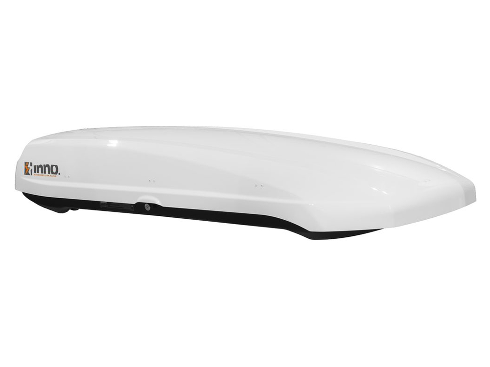 Автобокс на крышу Inno New Shadow 16 white glossy (Инно Нью Шадоу 16 белый глянцевый)