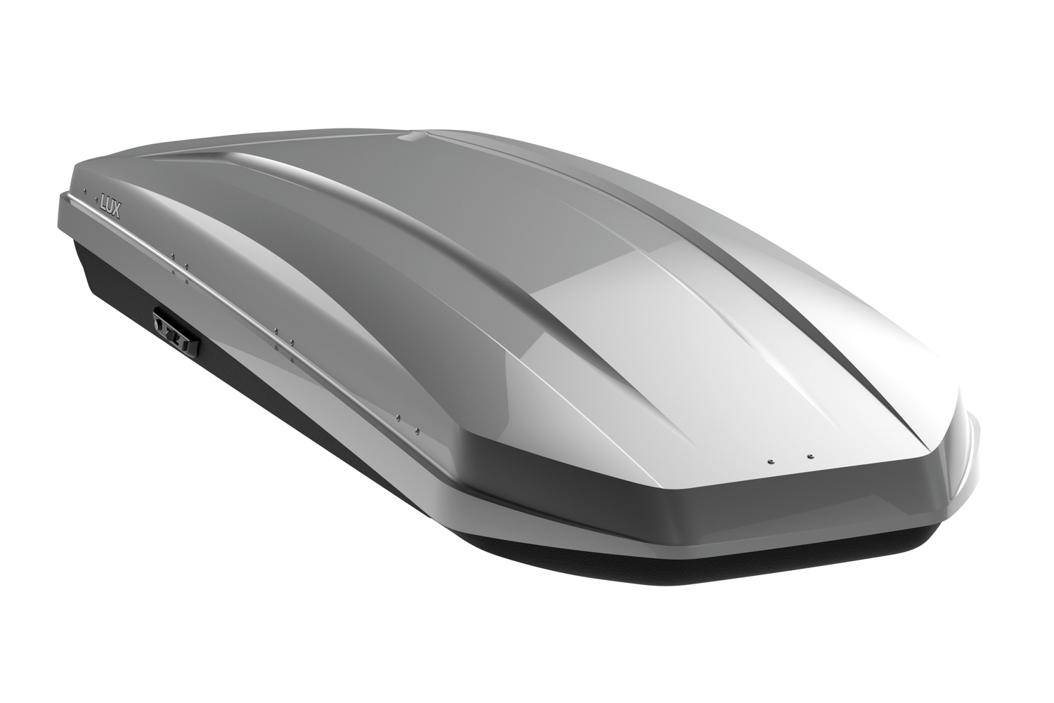 Автобокс на крышу LUX Major silver glossy (Люкс Майор серый глянцевый)