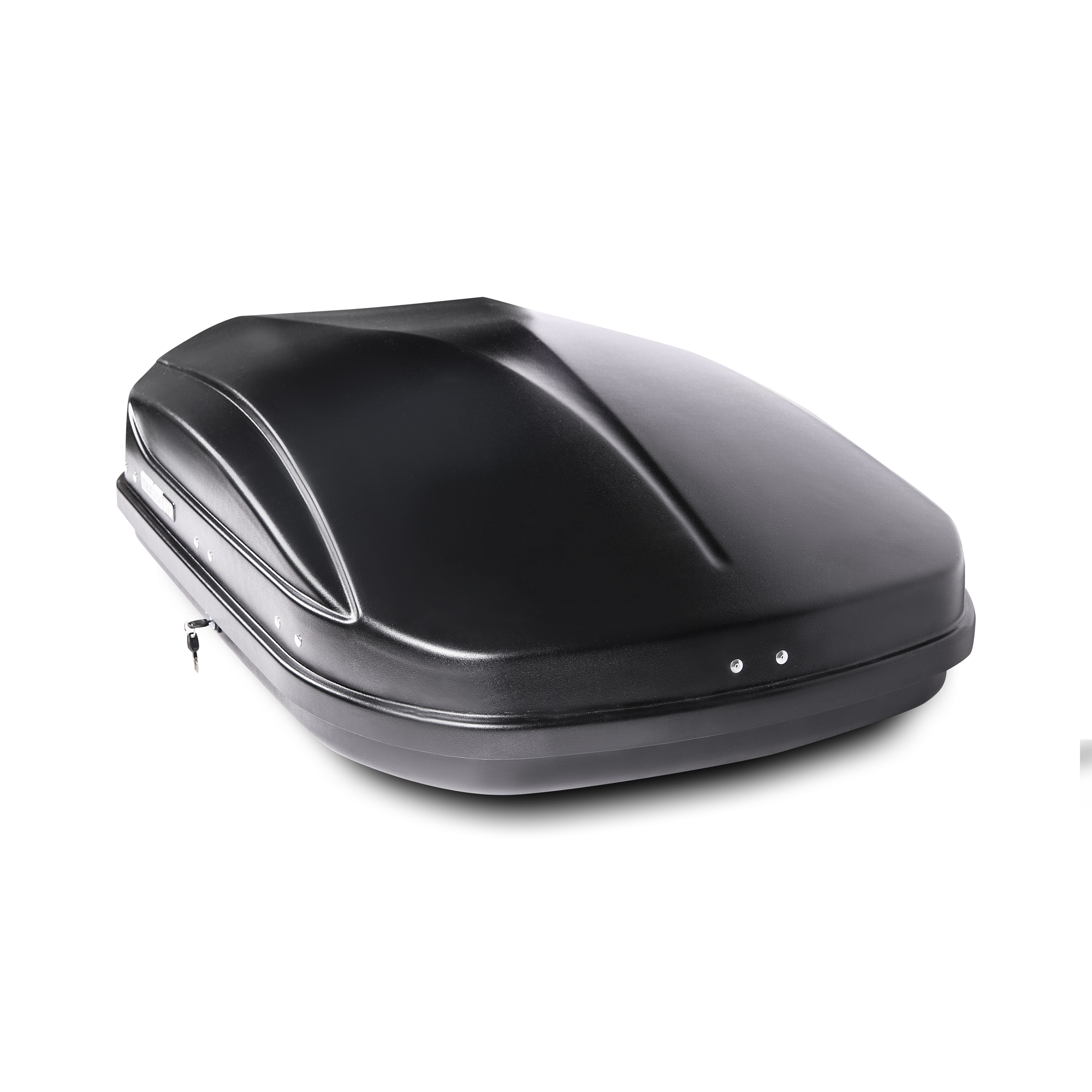 Автобокс на крышу MaxBox PRO / Maksima-List 430 black matte (МаксБокс ПРО / Максима-Лист 430 чёрный матовый)