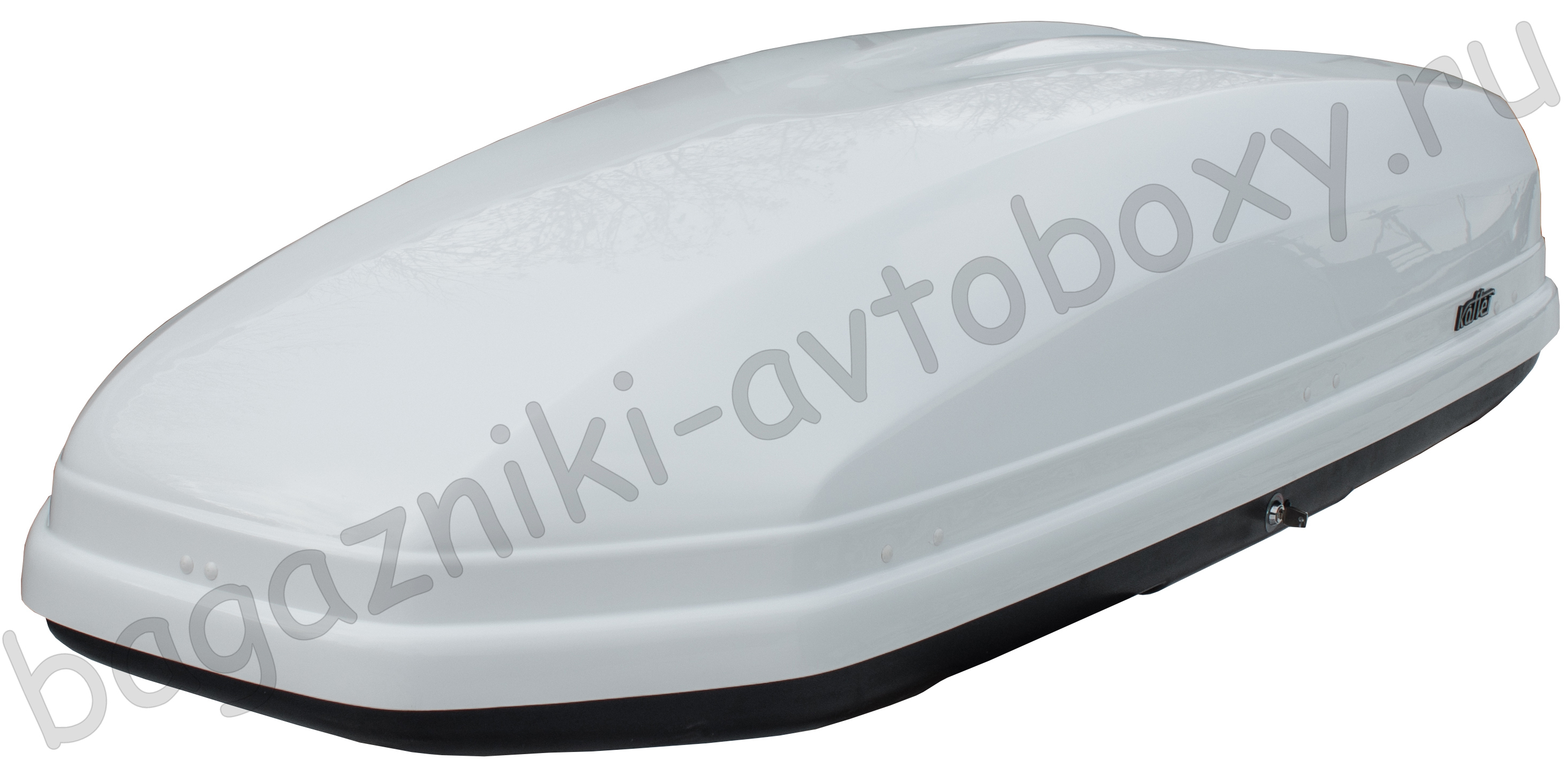 Автобокс Koffer KB 480 белый глянцевый двухсторонний