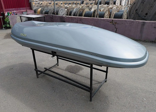 Автобокс Thule Vision XXL б/у 650 л серый глянец