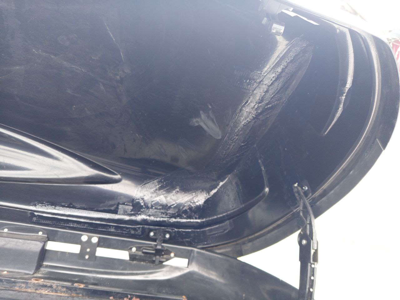 Автобокс Terra Drive 480 чёрный глянцевый Б/У