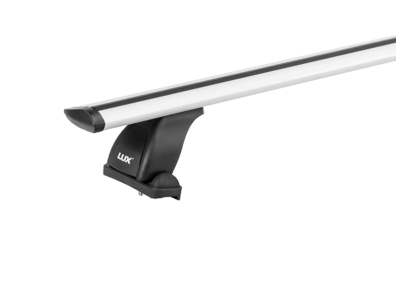 Автобагажник Lux БК1 Chevrolet Aveo II седан 2011-2020 гладкая крыша аэро-трэвэл