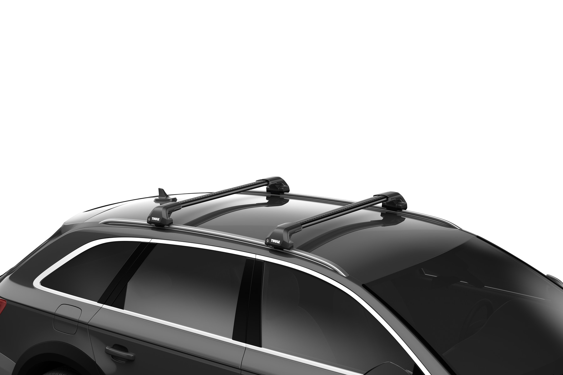Багажник Thule WingBar Edge Black New Flush Rail на крышу Bmw X5 5-SUV, 19-