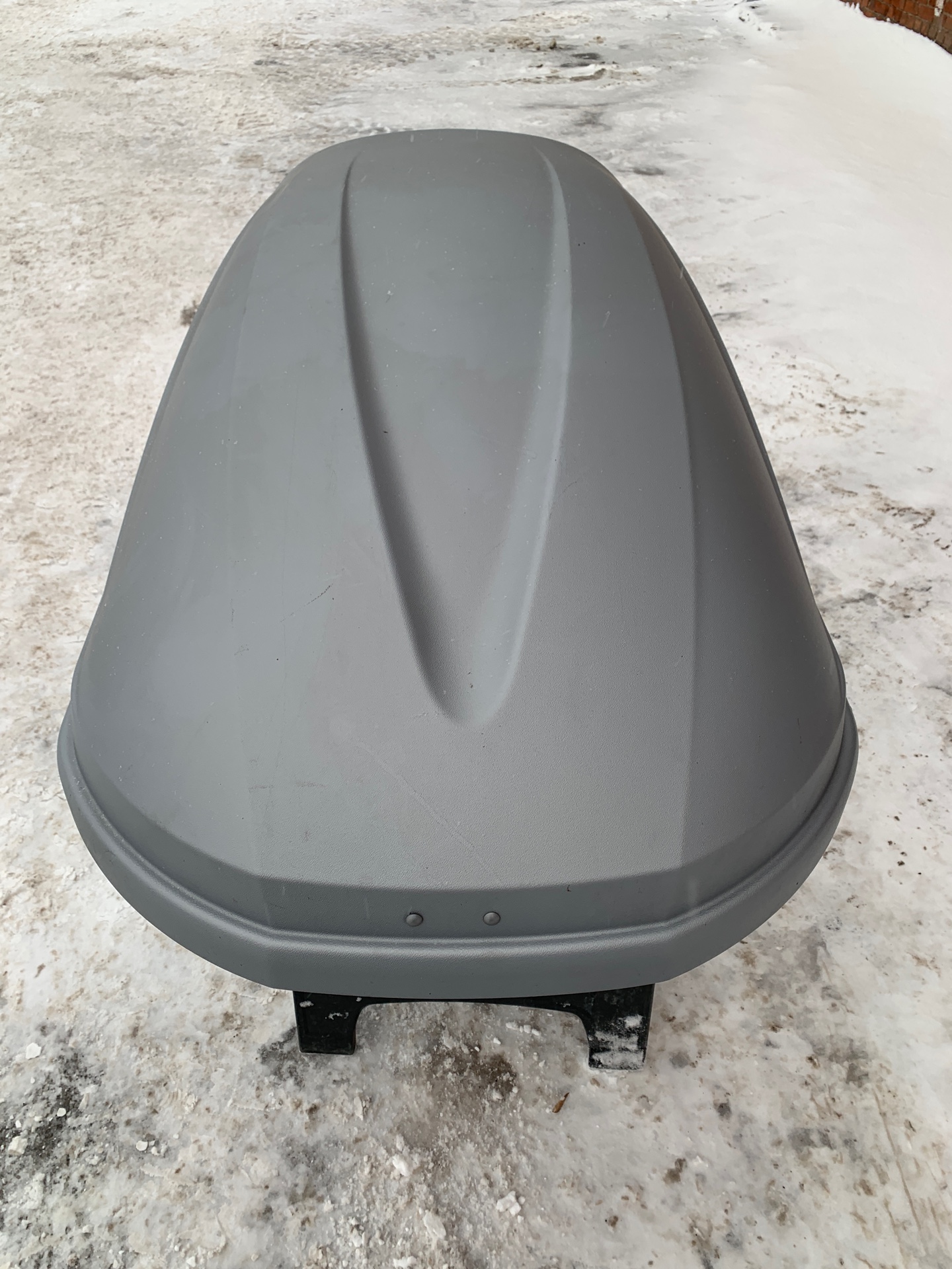 Автобокс Thule Pacific 200 серый матовый Б/У