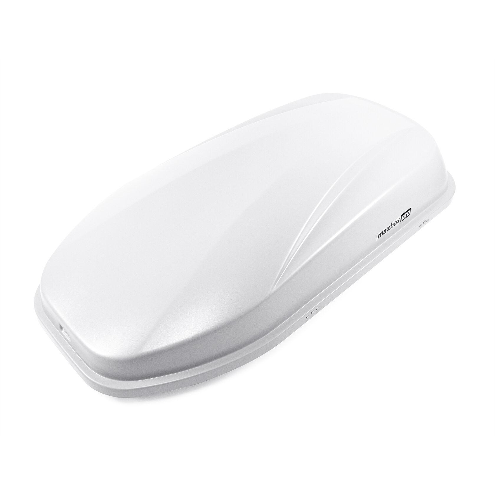Автобокс на крышу MaxBox PRO / Maksima-List 380 white matte (МаксБокс / Максима-Лист 380 белый матовый)
