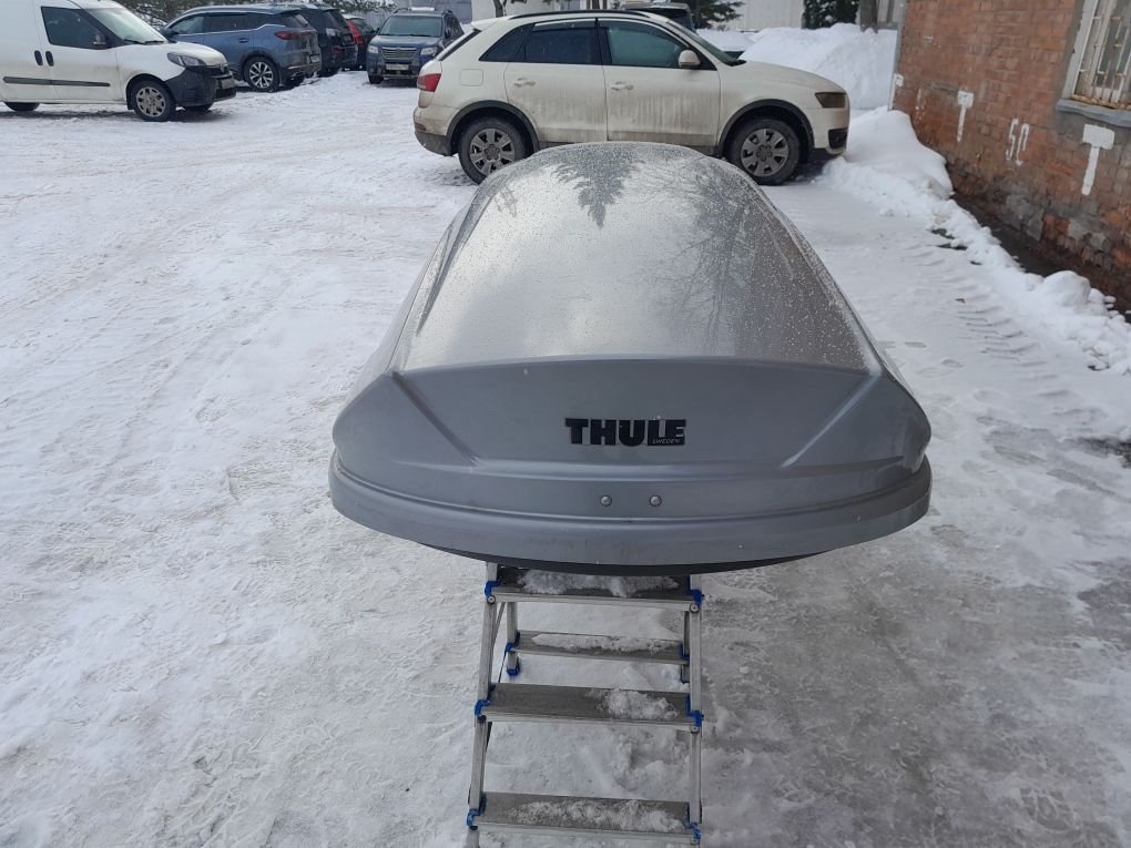 Автобокс Thule Motion 900 серый глянец б/у