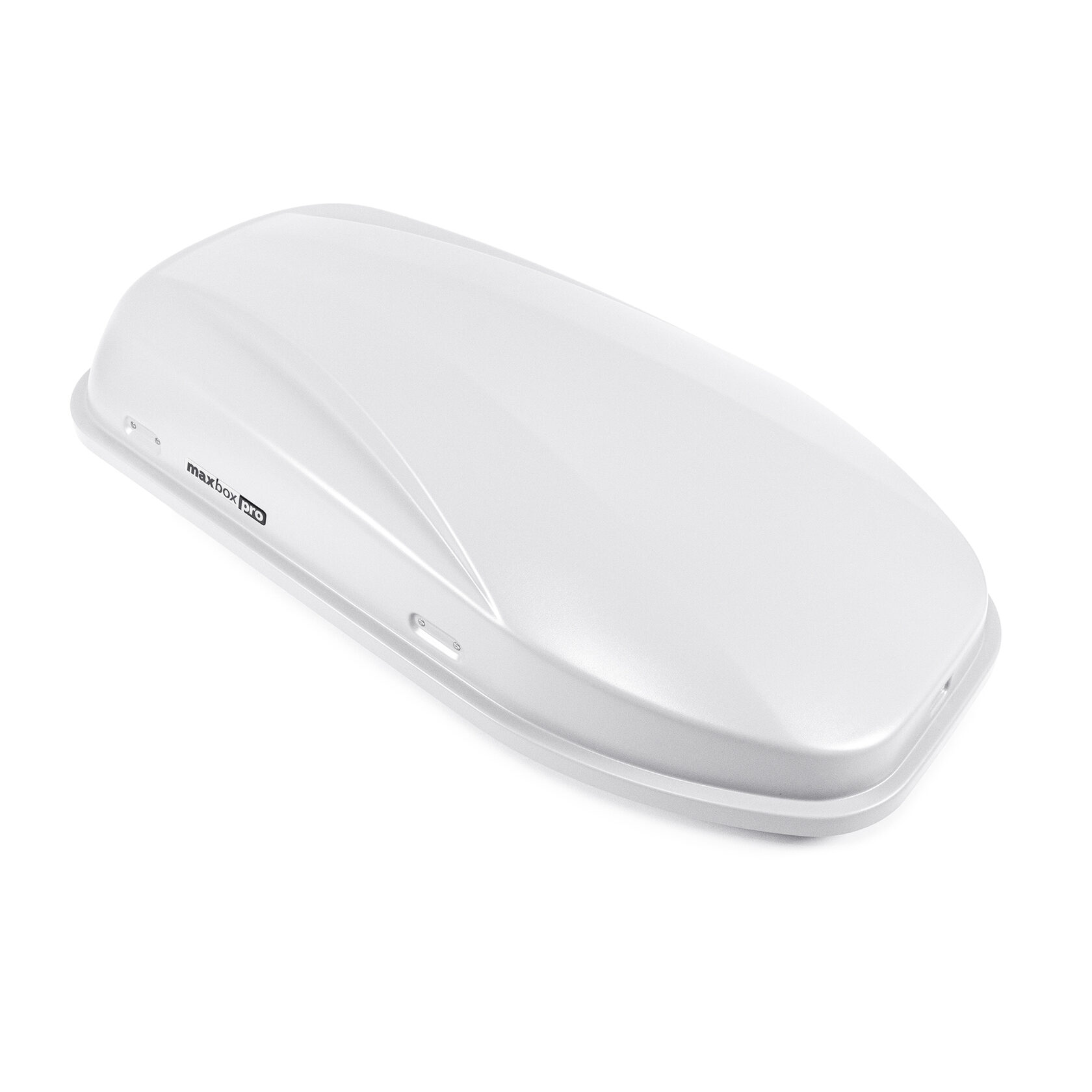 Автобокс на крышу MaxBox PRO / Maksima-List 380 white matte (МаксБокс / Максима-Лист 380 белый матовый)