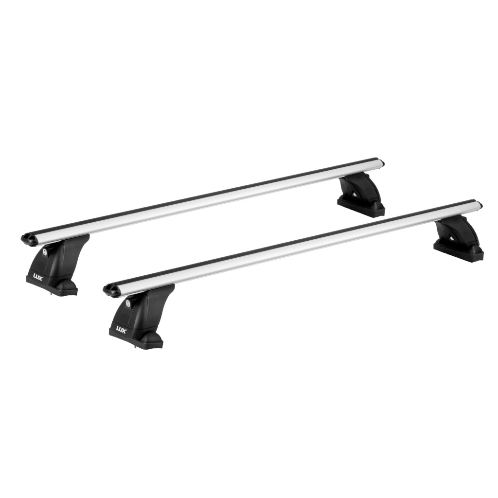 Автобагажник БК3 LUX lock Toyota Prius Alpha универсал 2011-2021 гладкая крыша КДК