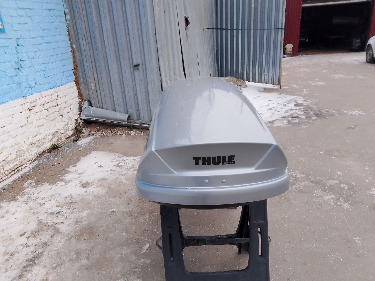 Автобокс Thule Motion 600 серый Б/У 001 Э
