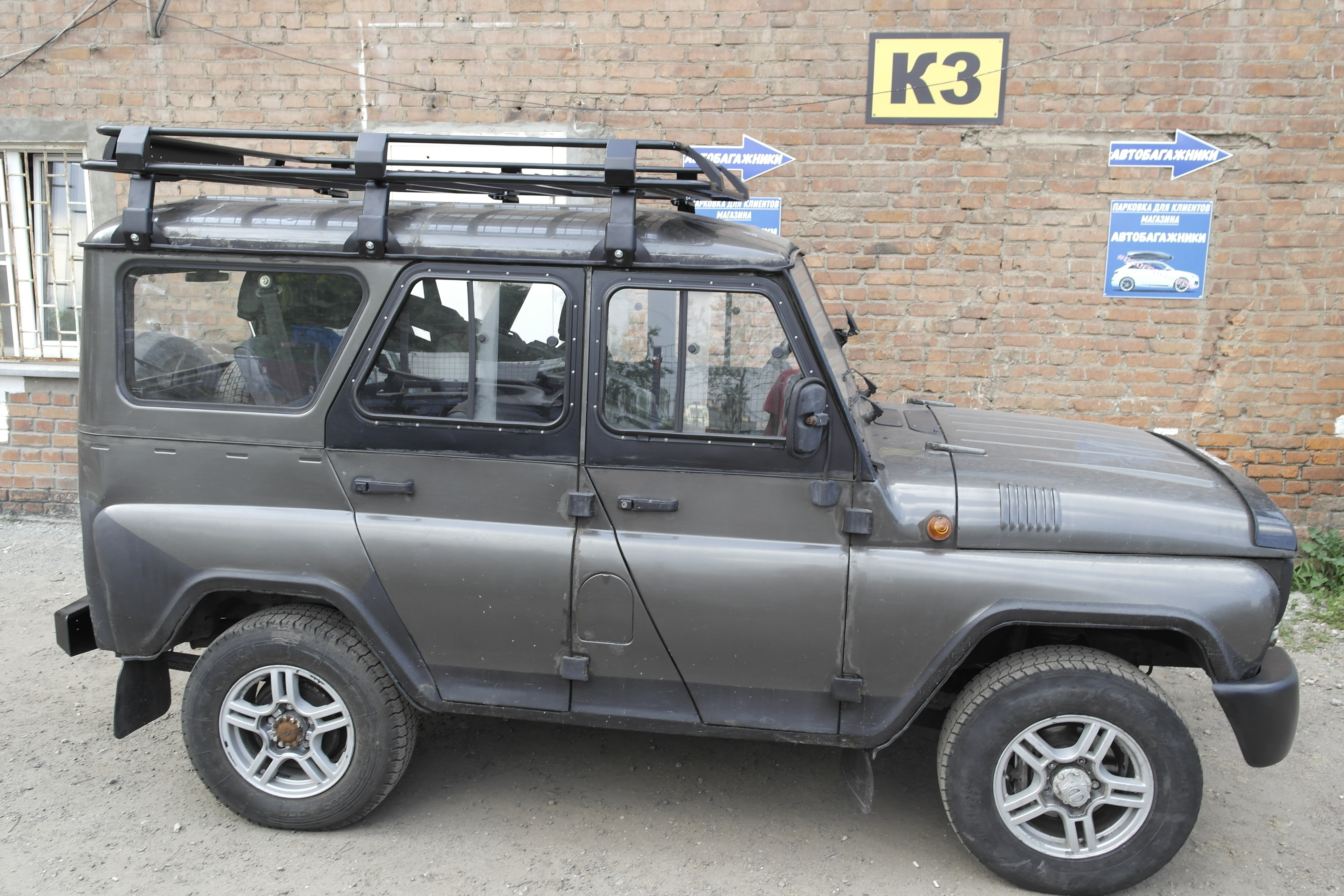 Грузовая корзина ED УАЗ Хантер 3151 с сеткой