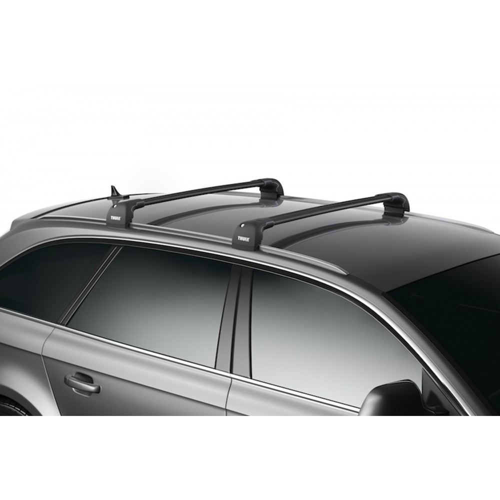 Багажник Thule WingBar Edge Black для Volvo V60 Универсал 5 дв. 2010 и по н.в. (Edge черная аэродинамическая дуга)