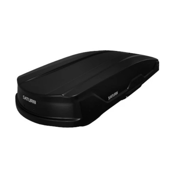 Автобокс на крышу Saturn 520 black matte SN 520 B DUO NEW UF (Сатурн 520 черный матовый СН 520 Б ДУО НЬЮ УФ)
