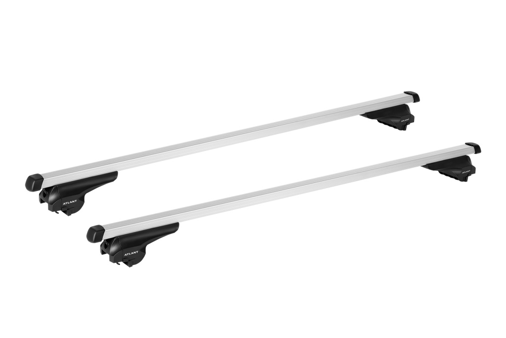 Автобагажник Atlant тип F для Knewstar 001 2024-2025 Интегрированные рейлинги Дуги алюм. Прямоугольные 7008+8825