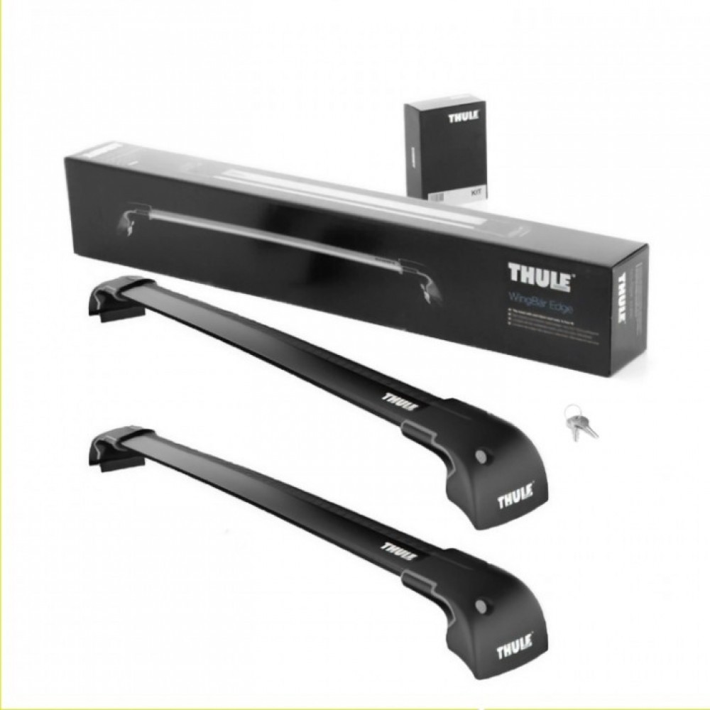 Багажник Thule WingBar Edge Black для Volvo V60 Универсал 5 дв. 2010 и по н.в. (Edge черная аэродинамическая дуга)