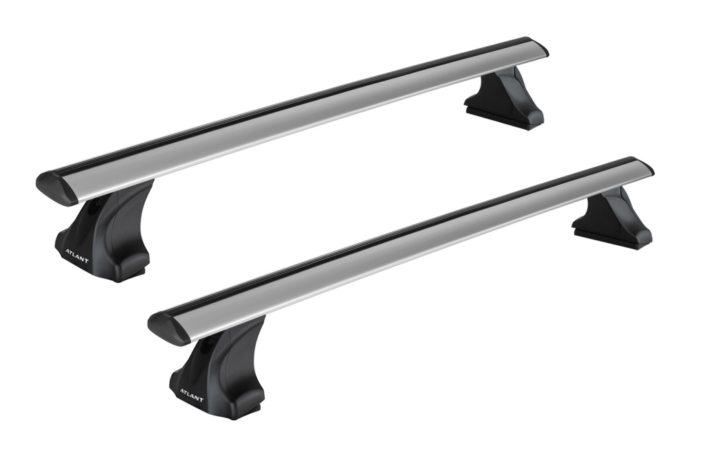 Автобагажник Atlant тип E за дверной проем для TOYOTA Corolla XI (E160, Е170) дуги алюминиевые крыло 2013-2017 7002+7116+8823