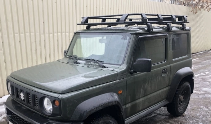 Багажник экспедиционный ED для Suzuki Jimny IV с сеткой