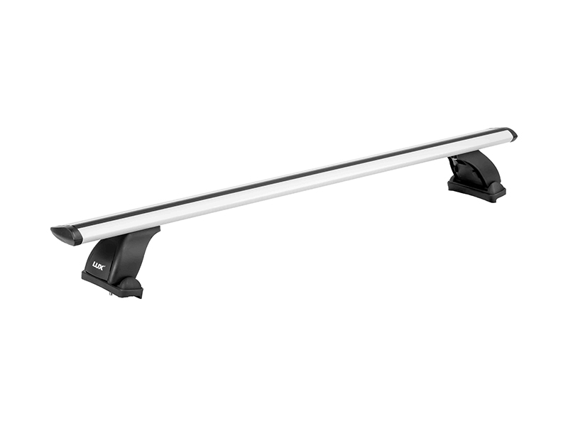 Автобагажник Lux БК1 Chevrolet Aveo II седан 2011-2020 гладкая крыша аэро-трэвэл