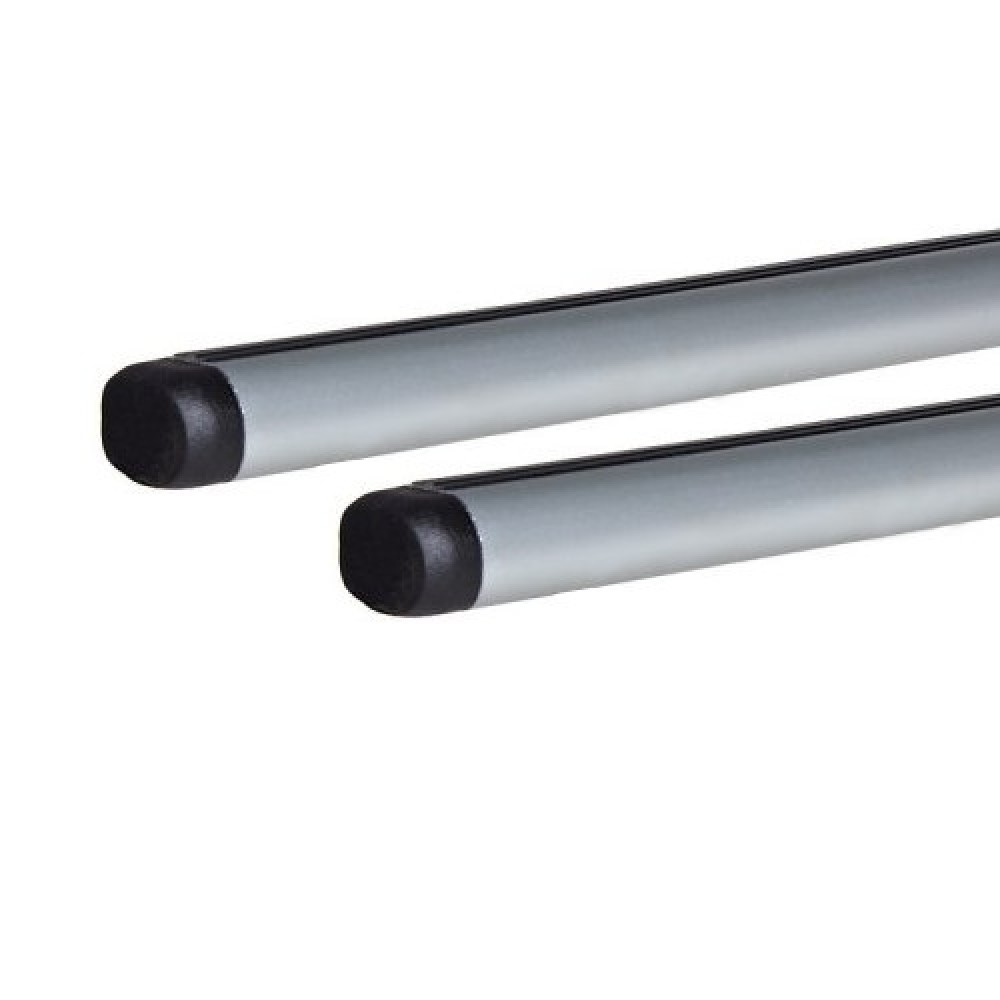 Багажник Amos Futura для Mitsubishi Pajero 3/5 дв. Джип 1991-2006гг. на рейлинги (аэродинамическая дуга)