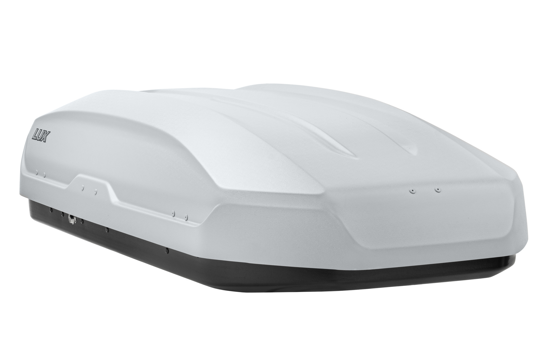 Автобокс на крышу LUX Tavr 197 silver matte (Люкс Тавр 197 серый матовый)