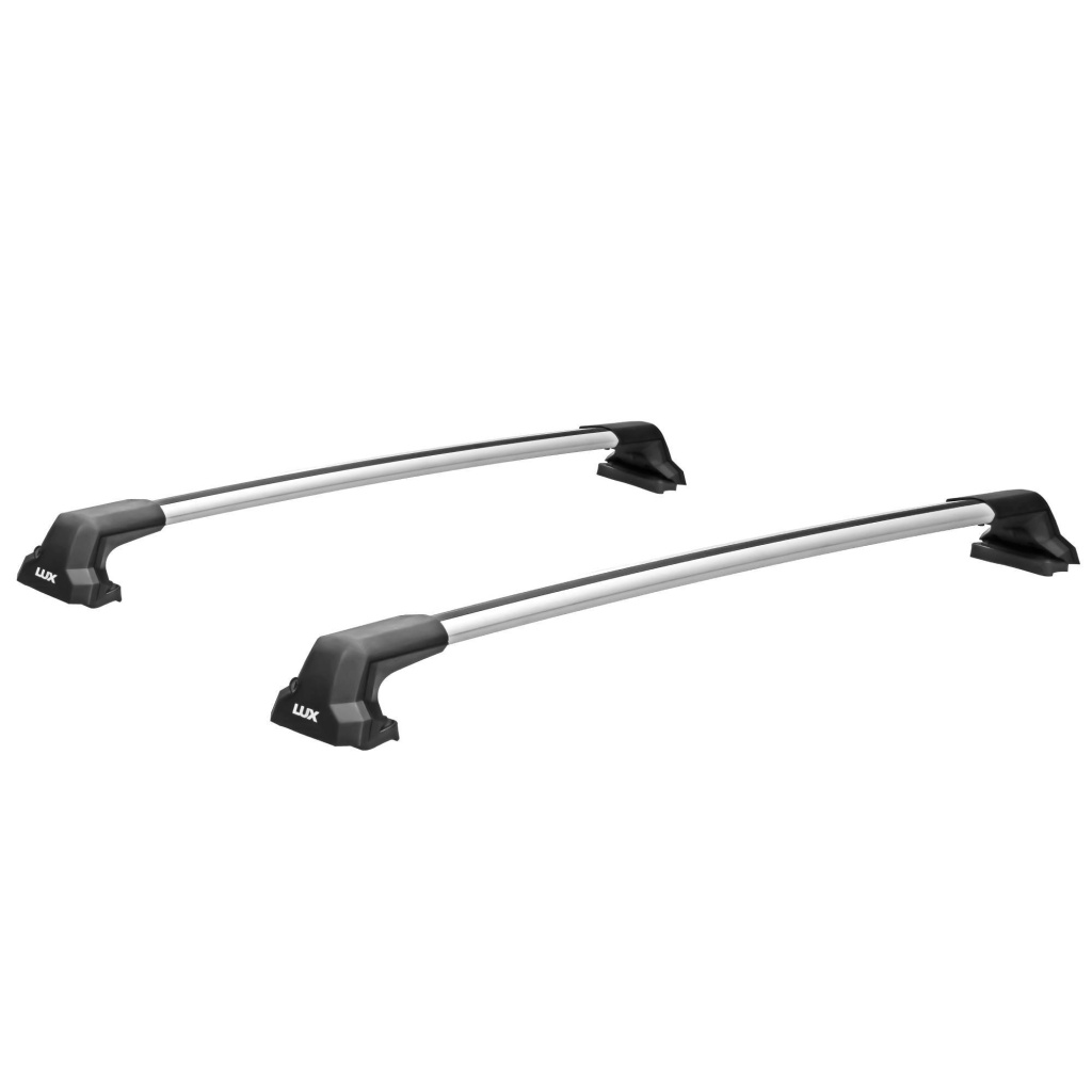 Автобагажник Lux Hyundai Elantra седан 2020-… гладкая крыша БК5 LUX CITY с дугами 130см
