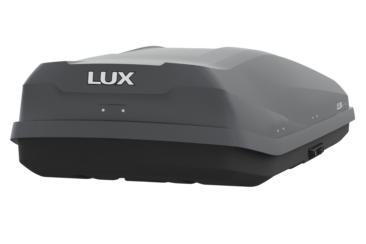 Автобокс на крышу LUX Irbis 206 тёмно-серый матовый 470L (2060х750х360)