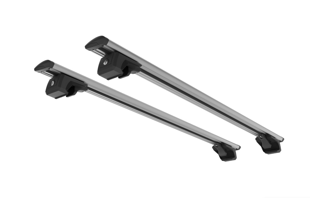 Автобагажник LUX ТРЭК-1 для Ford Expedition U222 внедорожник 2002-2006 классические рейлинги КДТ LUX 1,3м