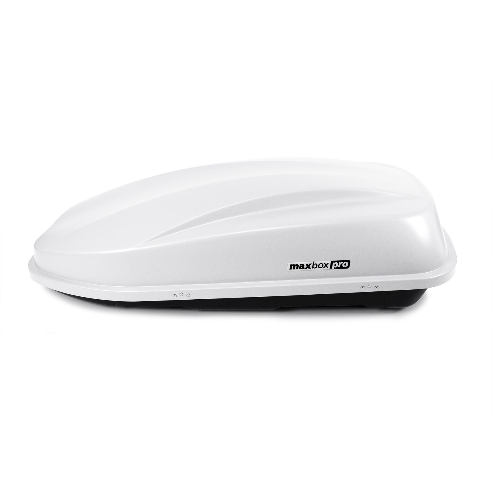 Автобокс на крышу MaxBox PRO / Maksima-List 380 white matte (МаксБокс / Максима-Лист 380 белый матовый)