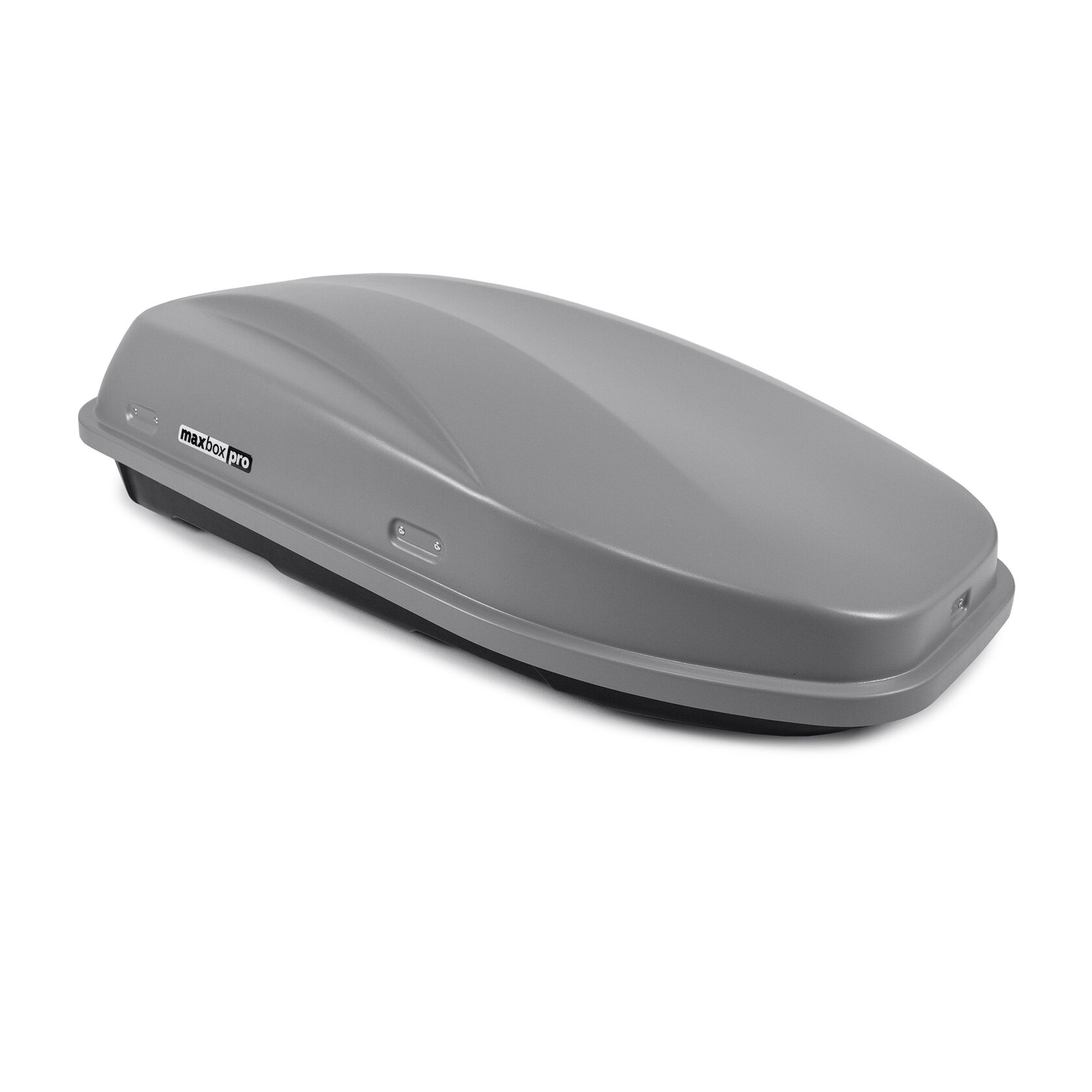 Автобокс на крышу MaxBox PRO / Maksima-List 380 silver matte (МаксБокс ПРО / Максима-Лист 380 серый матовый)