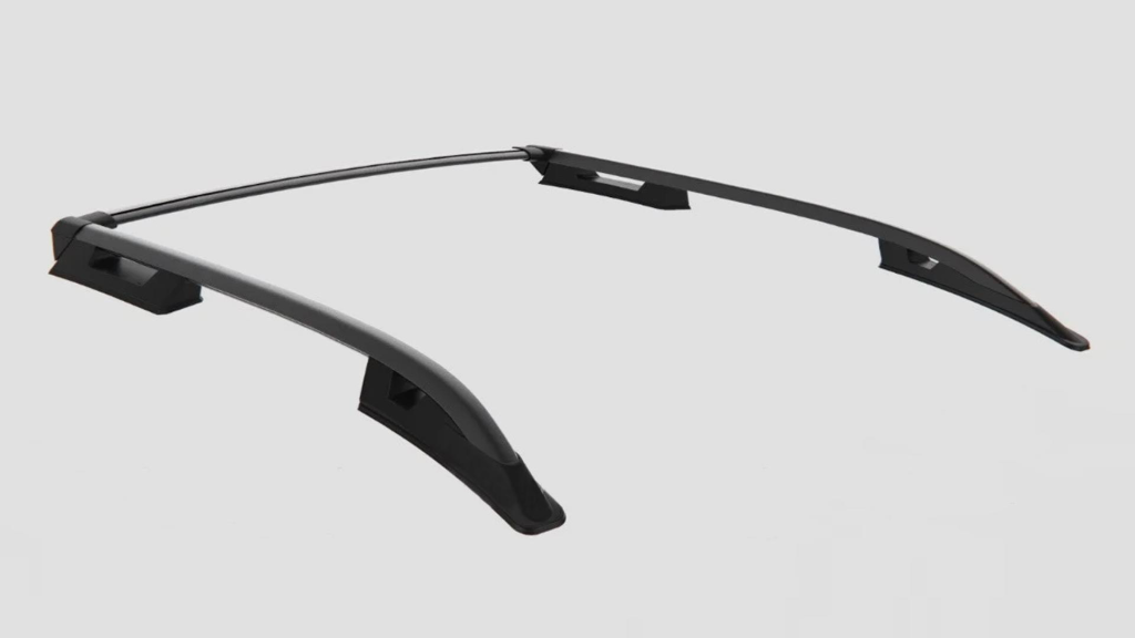 Рейлинги Turtle Falcon с поперечиной Black TOYOTA HILUX 2015