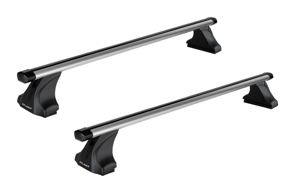 Автобагажник Atlant тип E за дверной проем для SKODA Super B дуги алюминиевые аэро эконом 2016-2023 7002+7213+6013