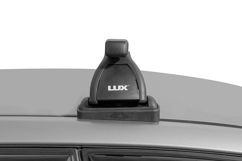 Автобагажник Lux БК1 Skoda Octavia III лифтбек 2013-2020 гладкая крыша прямоугольный