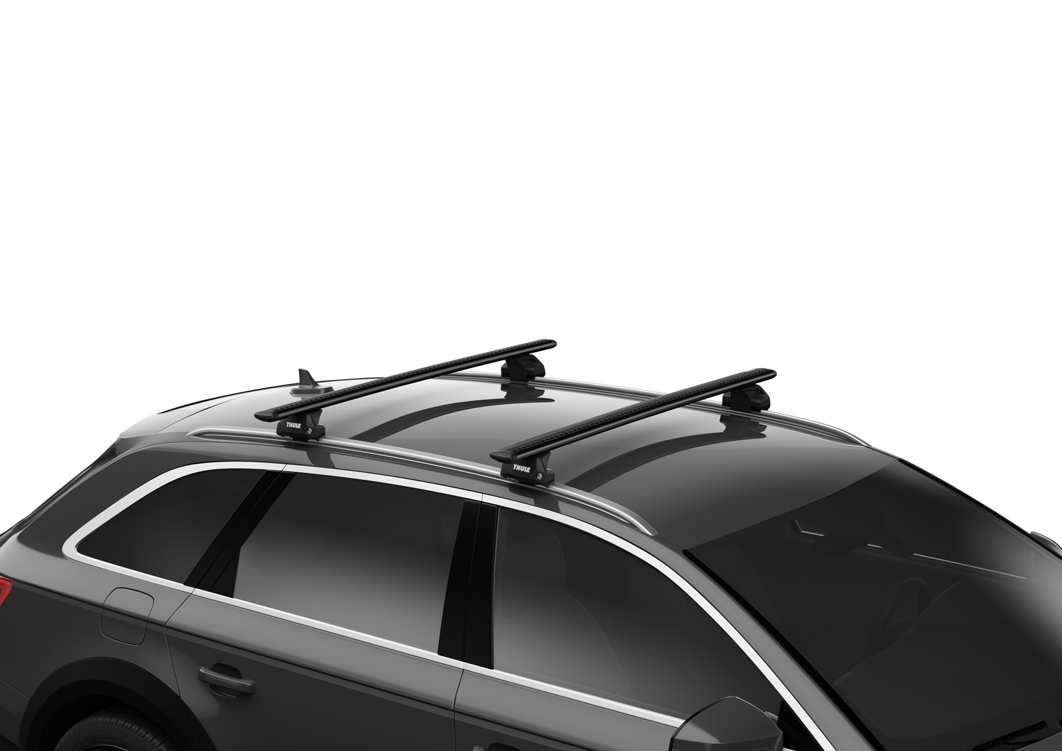 Багажник Thule WingBar Evo Black Flush Rail на крышу Suzuki Sx4 S-Cross 5-dr SUV 14-