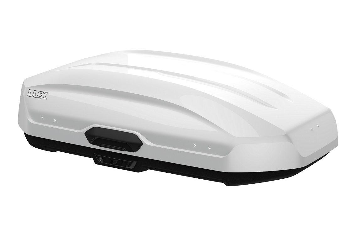 Автобокс на крышу LUX TAVR 140 белый глянцевый 440л 142х91х45см 