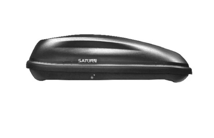 Автобокс Saturn 420 DUO чёрный Carbon Glossy