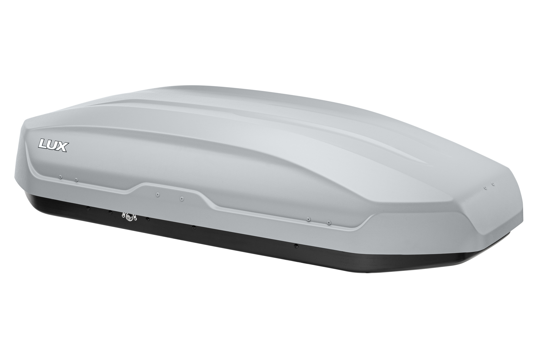 Автобокс на крышу LUX Tavr 197 silver matte (Люкс Тавр 197 серый матовый)