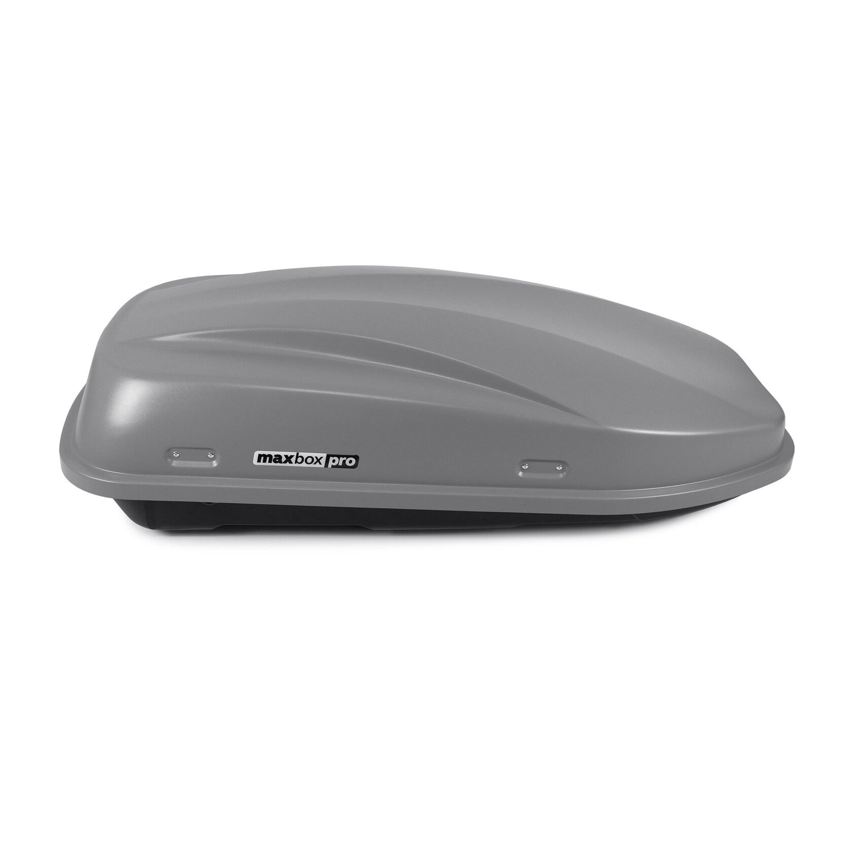 Автобокс на крышу MaxBox PRO / Maksima-List 380 silver matte (МаксБокс ПРО / Максима-Лист 380 серый матовый)