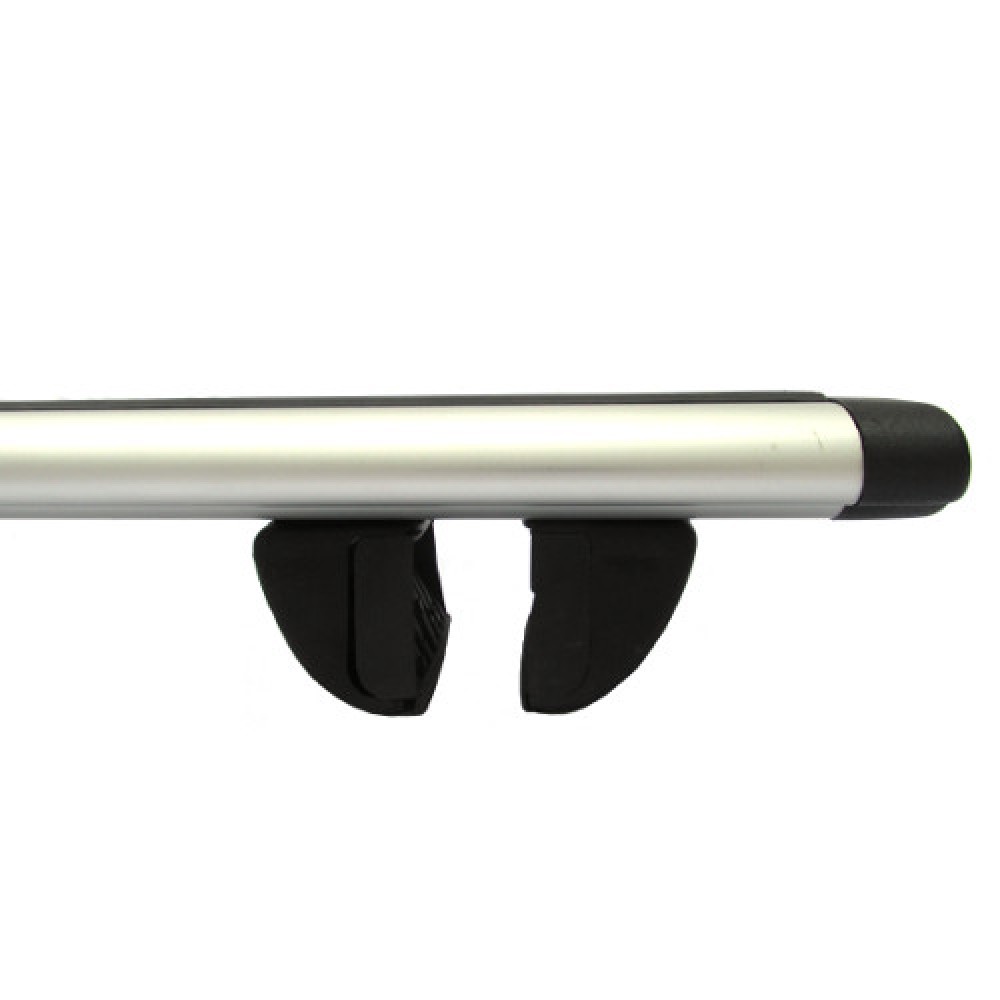 Багажник Amos Futura для Subaru Forester SF 5дв. Универсал 1997-2002гг. на рейлинги (аэродинамическая крыловидная дуга)